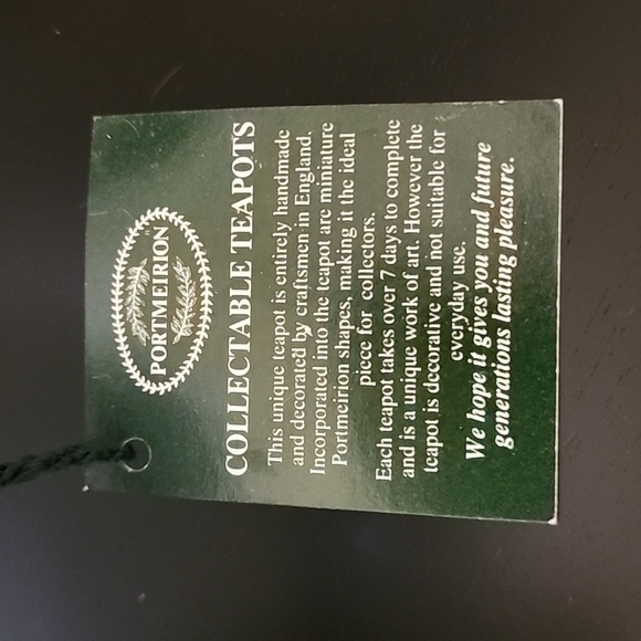 RARE Vintage Portmeirion Large China Stall Teapot, Botanic Garden Pattern - Picture 11 of 12